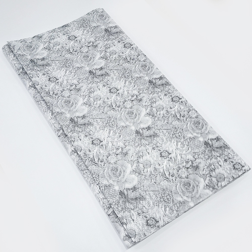 러브레터 색화지 블랙 꽃무늬 (76cm x53cmx70장)